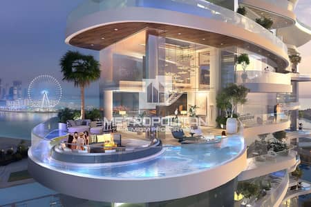 شقة 3 غرف نوم للبيع في دبي هاربور‬، دبي - شقة في داماك باي 2 من كافالي،دبي هاربور‬ 3 غرف 7500000 درهم - 8594834