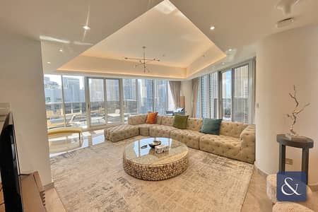 6 Bedroom Flat for Rent in Dubai Marina, Dubai - Full Floor Apt Furnished | Marina Views