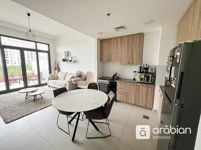 2 Bedroom Flat for Sale in Town Square, Dubai - Large Terrace | Full Park View | Well Maintained