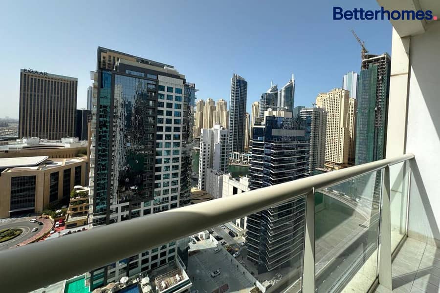 位于迪拜码头，滨海景观大厦，滨海景观大厦A座 1 卧室的公寓 85000 AED - 8636028