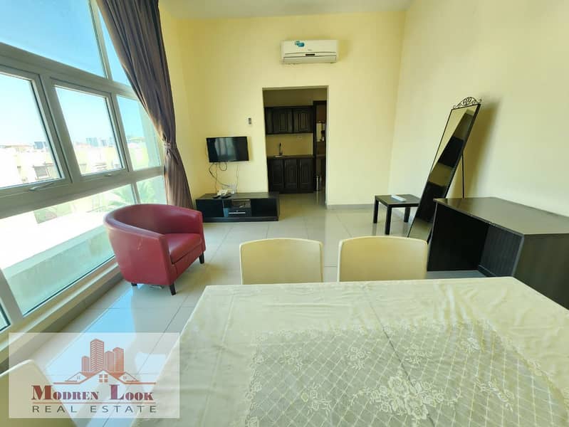 M/4500 Luxurious Fully Furnished One Bedroom Hall Separate Kitchen Proper Bathtub Washroom In KCA