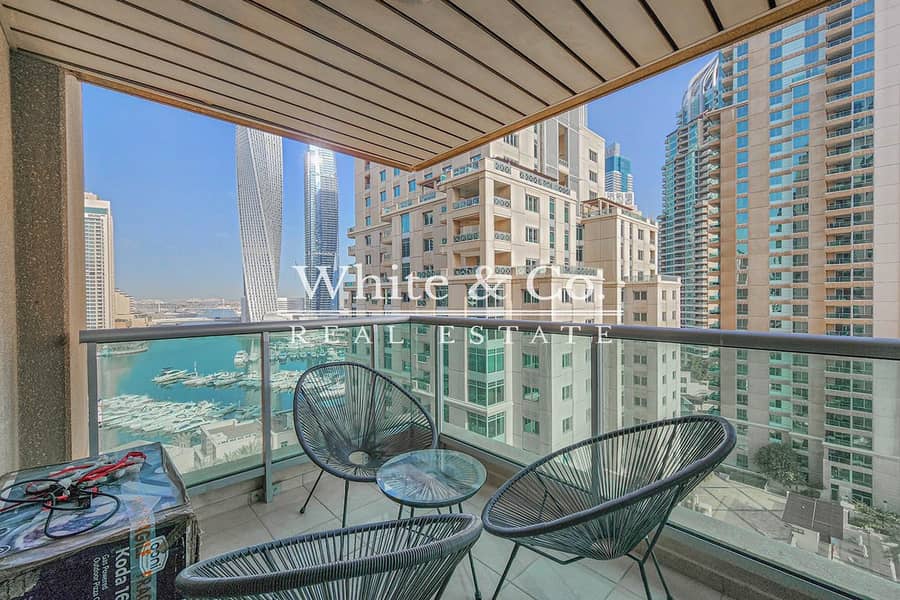 位于迪拜码头，迪拜滨海大厦（怡玛6号大厦），阿尔亚斯大厦 2 卧室的公寓 3300000 AED - 8593978
