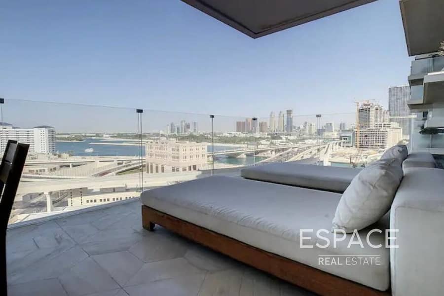Luxurious | 2 BR Plus Maids | Sea View