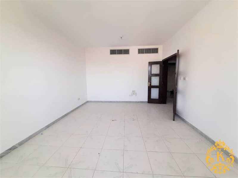 Spacious 2 bedrooms  with 2 washrooms in Electra street with balcony 45k