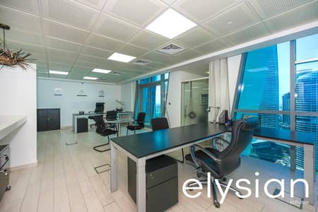 Office for Sale in Jumeirah Lake Towers (JLT), Dubai - Fully Fitted I Lake View I Soon to be vacant