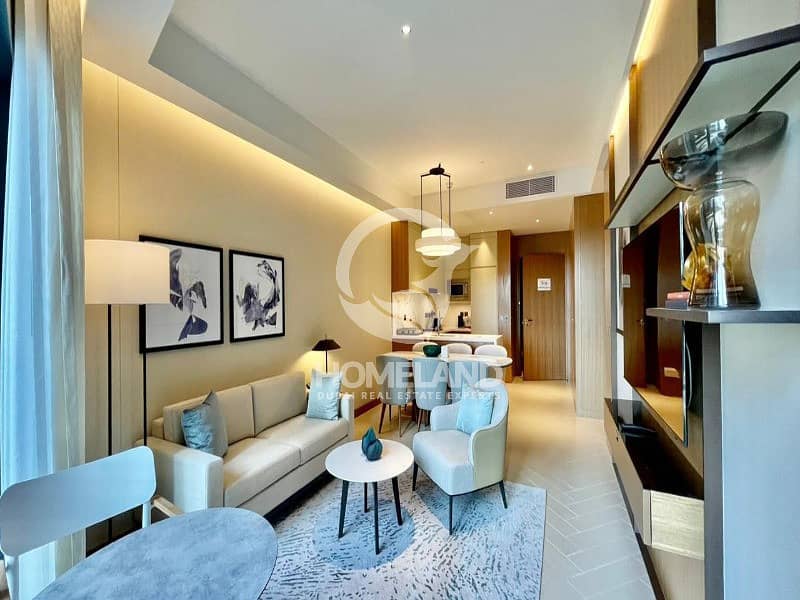 位于迪拜市中心，迪拜歌剧院谦恭公寓，The Address Residences Dubai Opera Tower 1 2 卧室的公寓 4300000 AED - 8637578