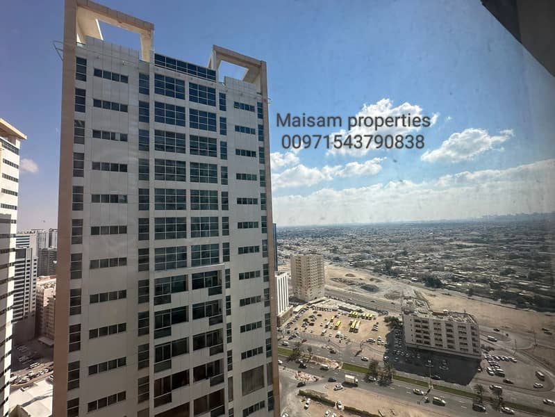 Hot amazing offer 2 BHK Garden view 20 floor for sale in Ajman one towers