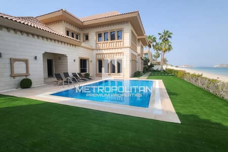 5 Bedroom Villa for Rent in Palm Jumeirah, Dubai - Vacant Standalone Villa | Rare Layout with Pool