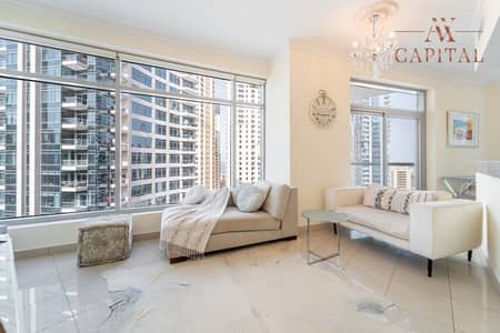 1 Bedroom Flat for Rent in Dubai Marina, Dubai - Fully Furnished | Ready to Move | Marina View