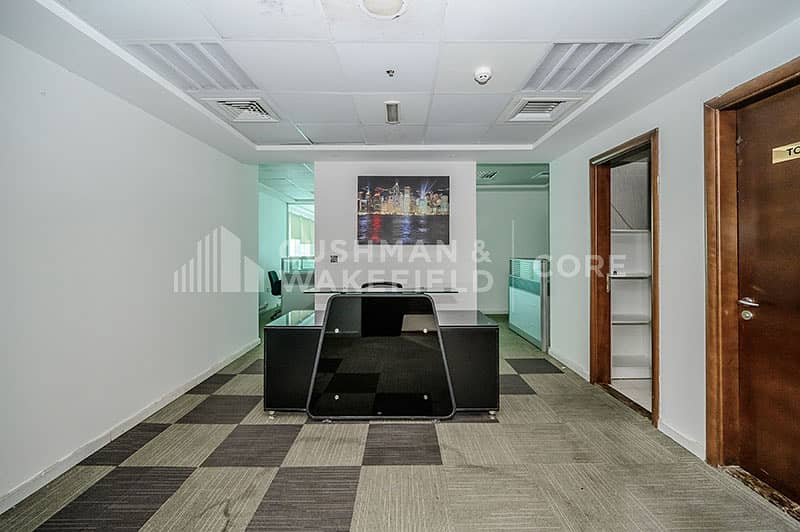 Fitted and Furnished | 2 Parking | High Floor