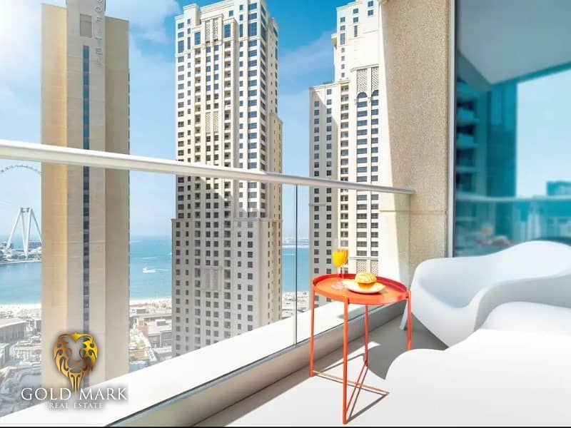 位于迪拜码头，滨海长廊公寓，欧若拉大厦 1 卧室的公寓 135000 AED - 8582622