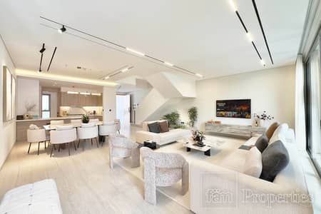 4 Bedroom Townhouse for Sale in Jumeirah Village Circle (JVC), Dubai - Show Villa  | Roof Top & Pool | LAST CORNER