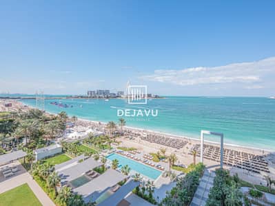 2 Bedroom Apartment for Rent in Jumeirah Beach Residence (JBR), Dubai - Vacant  | Full Ocean View | Private Beach Access