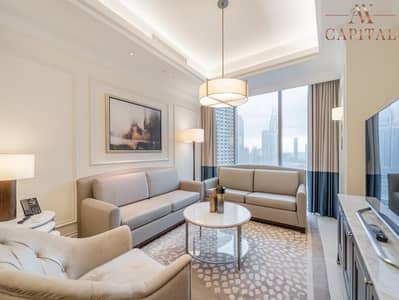 1 Bedroom Apartment for Rent in Downtown Dubai, Dubai - Burj View | Spacious 1 BR | All Inclusive