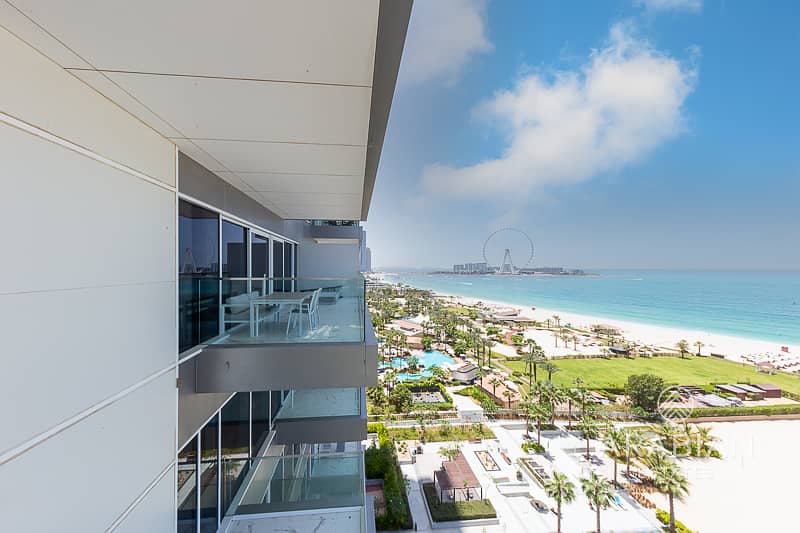 Upgraded 3BR | Stunning Sea View | Huge Terrace