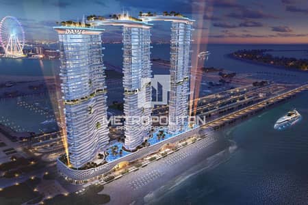 迪拜港， 迪拜 1 卧室公寓待售 - 位于迪拜港，卡瓦利达马克海湾综合公寓，DAMAC 海湾大厦 B 座 1 卧室的公寓 3250000 AED - 8579636