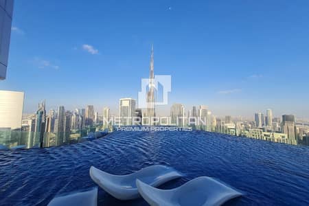 Studio for Sale in Business Bay, Dubai - Hotel Apartment| Burj View| Guaranteed ROI