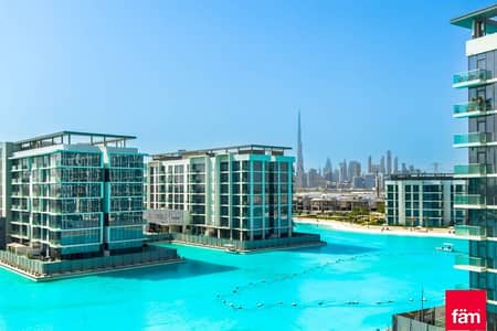 1 Bedroom Apartment for Rent in Mohammed Bin Rashid City, Dubai - 12 CHQ. /DEWA INCL/LAGOON & SKYLINE VIEW/FURNISHED