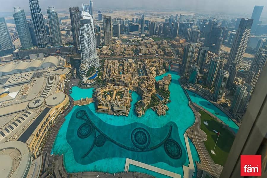 Exclusive 2-Bed Oasis: 2,203 sq/ft, Burj Khalifa
