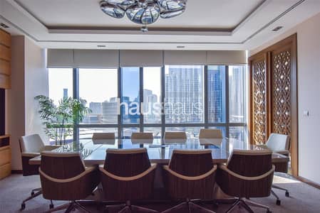 Office for Sale in Downtown Dubai, Dubai - Furnished | Vacant | Burj View | Luxury Office