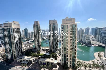 4 Bedroom Flat for Rent in Jumeirah Beach Residence (JBR), Dubai - Vacant  | Marina Views |  4BR Plus Maids