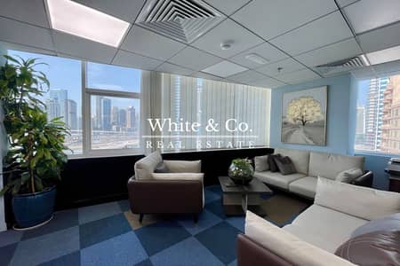 Office for Rent in Jumeirah Lake Towers (JLT), Dubai - LAKE VIEWS | FULLY FURNISHED | AVAILABLE