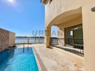 5 Bedroom Villa for Rent in Al Raha Beach, Abu Dhabi - Full Sea View | Private Pool | Huge Villa