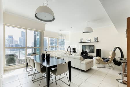 1 Bedroom Apartment for Rent in Dubai Marina, Dubai - Fully Furnished | Modern Layout | Vacant