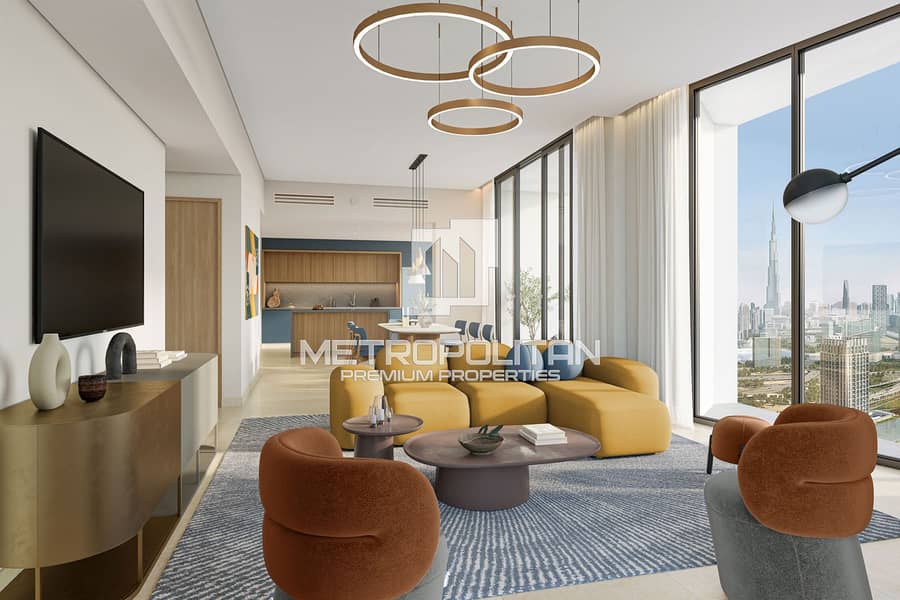 位于迪拜设计区，设计区 1 卧室的公寓 2484000 AED - 8580111