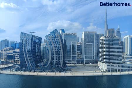 1 Bedroom Flat for Sale in Business Bay, Dubai - 1 BR | Vacant | Burj Khalifa | Canal View