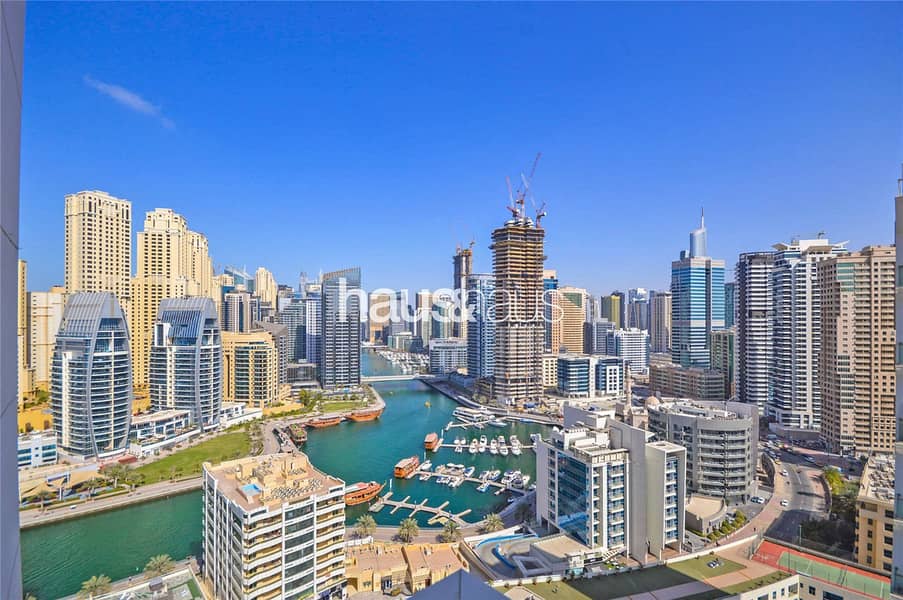 位于迪拜码头，单身公寓壹号大厦 2 卧室的公寓 2050000 AED - 8647303