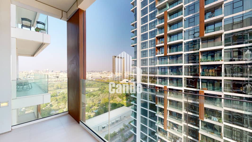 位于迪拜湾，基法夫街区，公园之门公寓 的住宅楼层 32000000 AED - 5737476