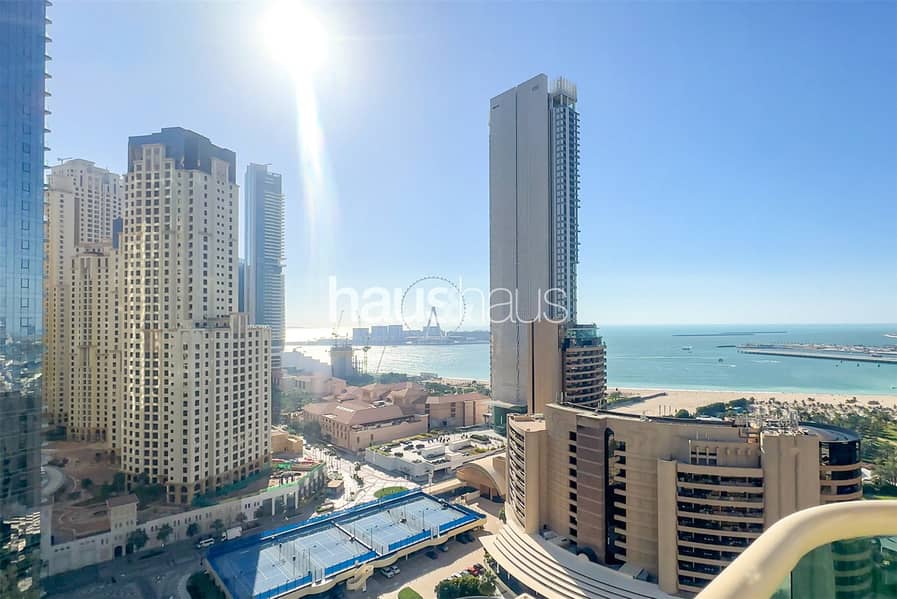 位于迪拜码头，皇家海洋塔楼 2 卧室的公寓 175000 AED - 8647618