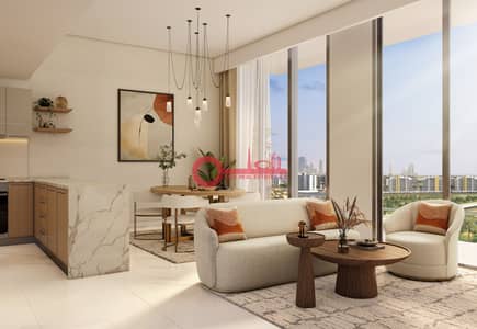 2 Bedroom Flat for Sale in Meydan City, Dubai - 2BHK_S3_Hall1. jpg