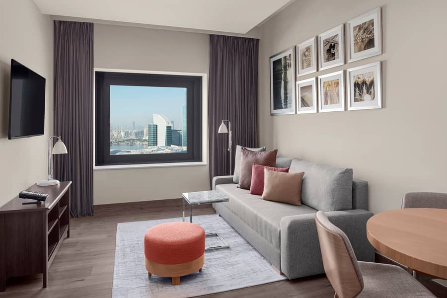 شقة في فندق هوليدي ان،دبي فيستيفال سيتي 1 غرفة 12000 درهم - 7481580