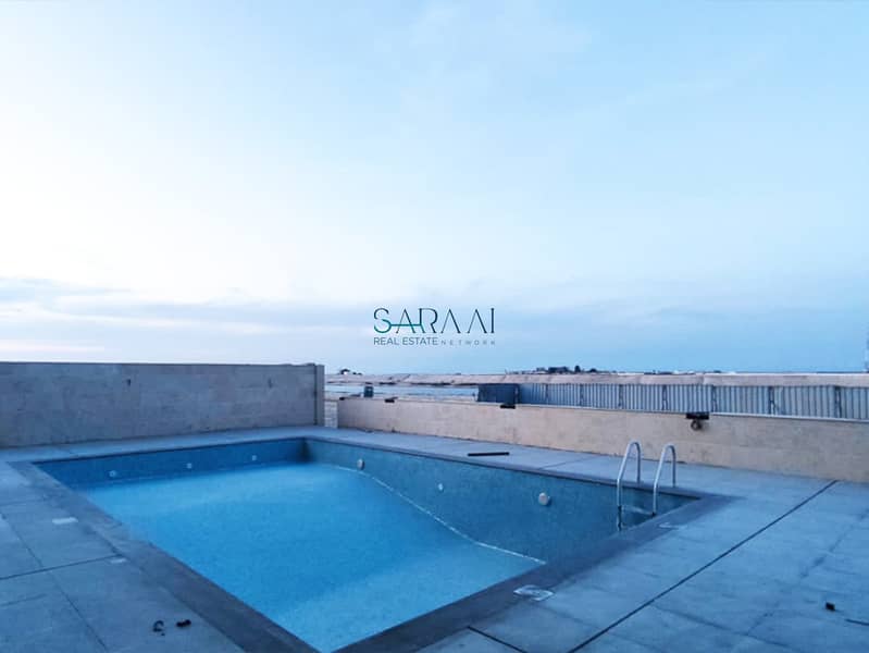 Sea View + Big Balcony  | Private Pool and Lift