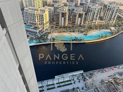1 Bedroom Apartment for Rent in Dubai Creek Harbour, Dubai - Full Lagoon View | Mid Floor | Ready to move in