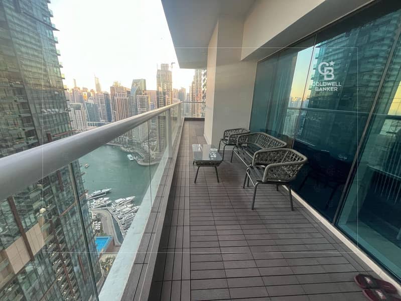 位于迪拜码头，阿联酋皇冠大厦 3 卧室的公寓 500000 AED - 8651210