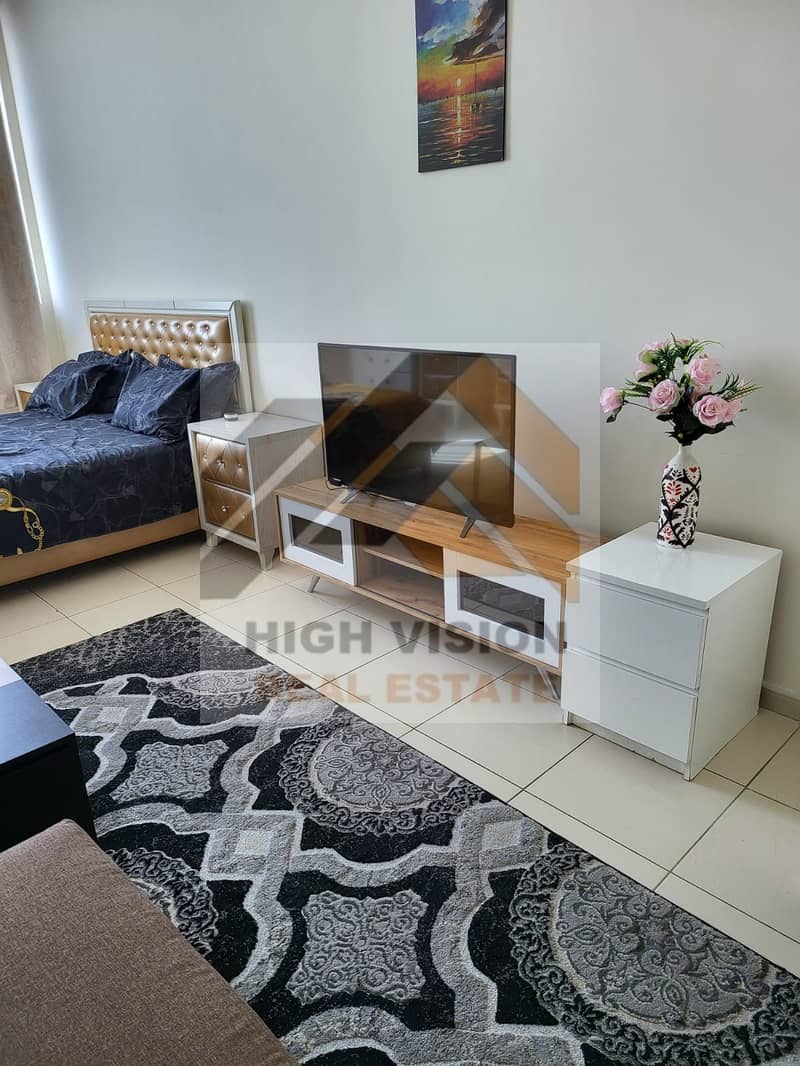 FULLY FURNISHED STUDIO FOR RENT IN AJMAN ONE TOWERS