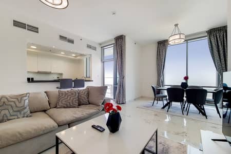 شقة 2 غرفة نوم للايجار في الخليج التجاري، دبي - شقة في برج نوره،مدينة الحبتور،الخليج التجاري 2 غرف 180000 درهم - 8654340
