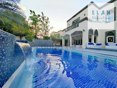7 Bedroom Villa for Rent in Jumeirah Park, Dubai - Royal Glory Pool Villa on Dubai Marina
