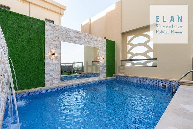 Luxurious Duplex Penthouse with Private pool on JBR Beach