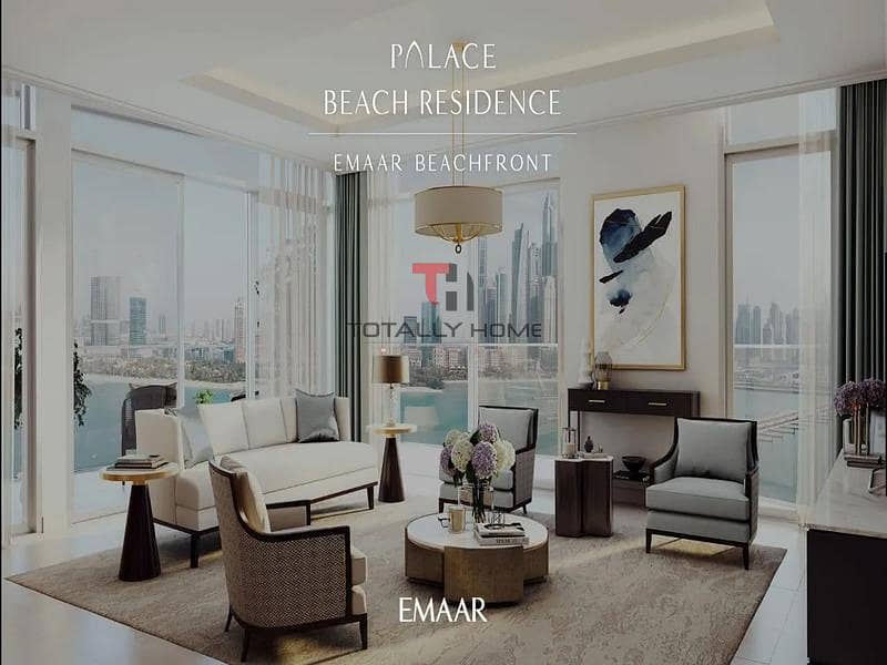 Квартира в Дубай Харбор，Эмаар Бичфронт，Резиденс Палас Бич, 2 cпальни, 4850000 AED - 8600878