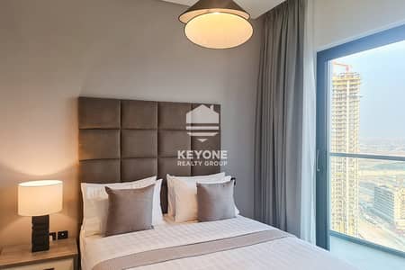 شقة 1 غرفة نوم للايجار في شوبا هارتلاند، دبي - فاخرة | مناظر مذهلة | علامة تجارية جديدة