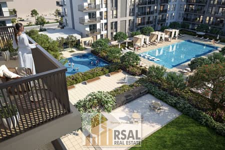 1 Bedroom Apartment for Sale in Al Khan, Sharjah - 23_11_27_Maryam Island-New-Phase_Balcony_Cam04-SAND. jpg