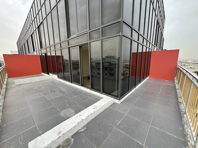 LUXRIOUS 2BHK DUPLEX WITH MAIDS ROOM OPEN VIEW HIGH FLOOR WITH TERRACE RENT ONLY 88k