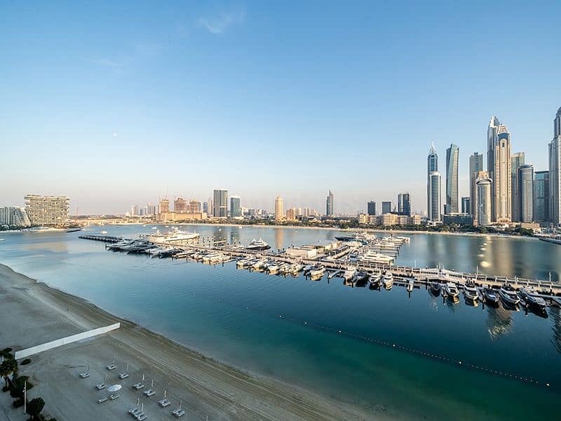 位于迪拜港，艾玛尔海滨社区，滨海景观公寓，滨海景观1号大厦 2 卧室的公寓 240000 AED - 8657296