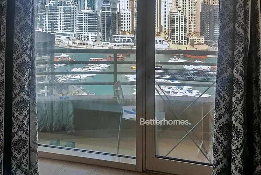 Fully Furnished | Full Marina View | Balcony