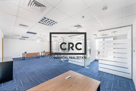 Office for Rent in Jumeirah Lake Towers (JLT), Dubai - 2 Full Partitions | Private Pantry | JLT Lake View