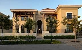 For sale, a villa in Abu Dhabi, between the two bridges, in a distinguished and active location, with a large area and a number of rooms, approximatel
